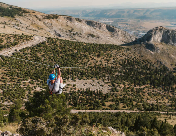 Zipline Fortica – Glass walkway