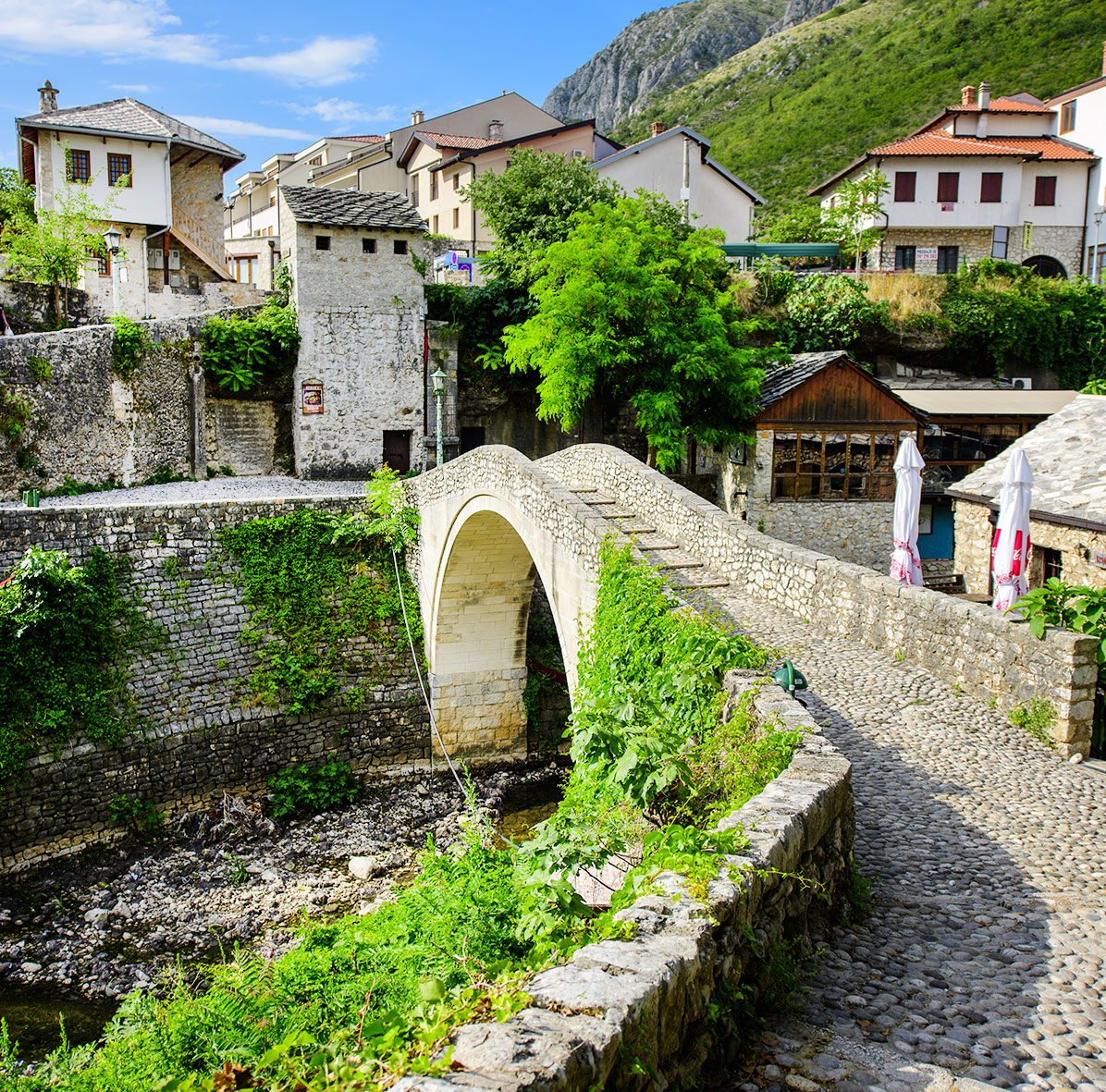 The Sloping bridge